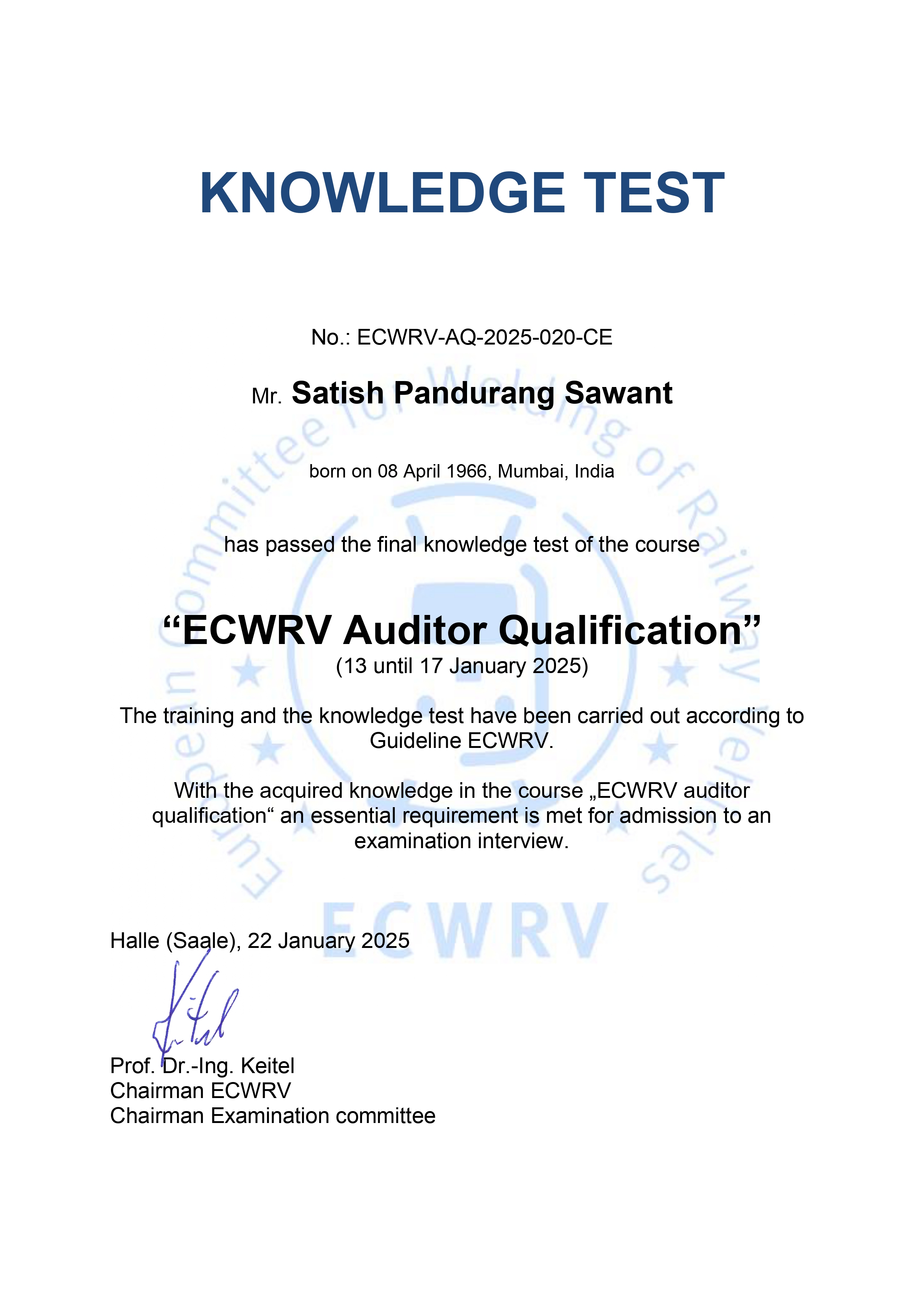 certificate 5